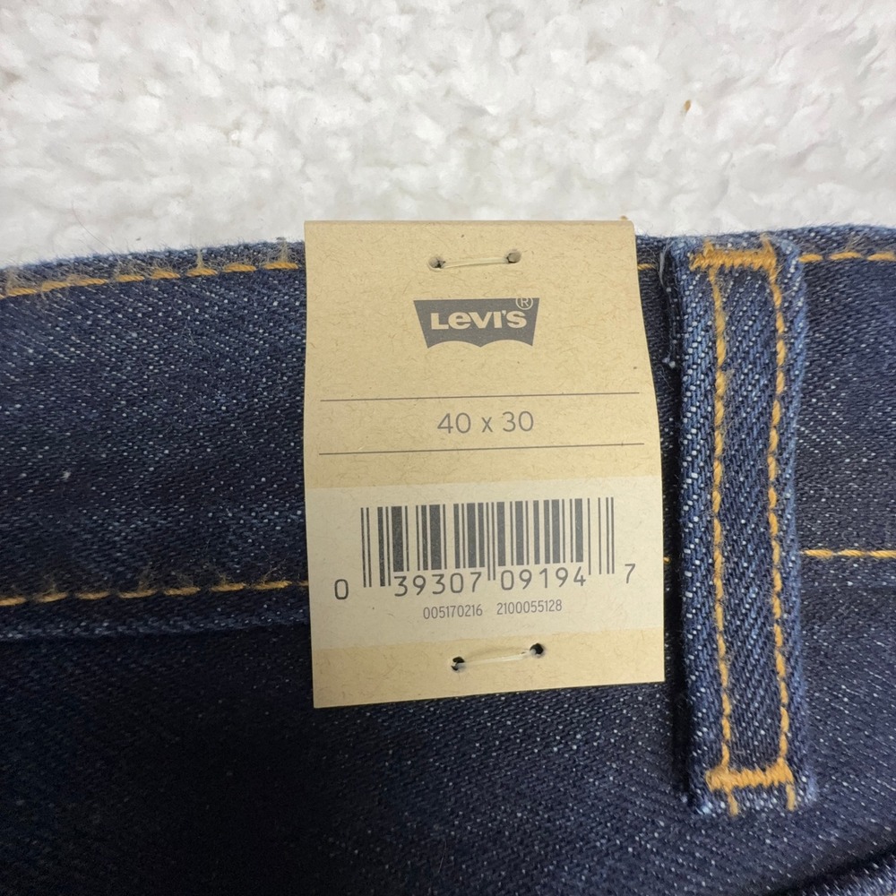 Levis 517 Bootcut Jeans Mens 40x30 Dark Wash Indigo Blue Denim NWT - Picture 7 of 10